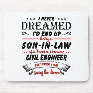 Tapis De Souris Son In Law Of Awesome Civil Engineer
