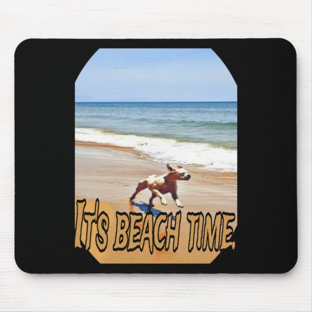 Tapis De Souris Son temps de plage (Devant)