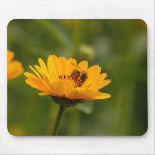 Tapis De Souris Sonnenblumen mit Biene