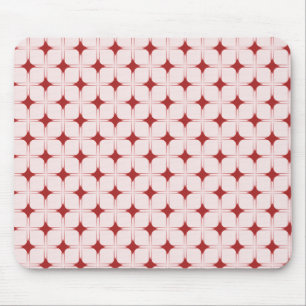 Tapis De Souris Sophistication rétro Mousepad, Rouge