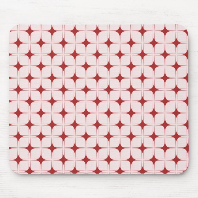 Tapis De Souris Sophistication rétro Mousepad, Rouge (Devant)