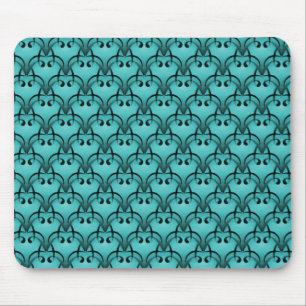 Tapis De Souris Sophistiqué doux turquoise liss Mousepad