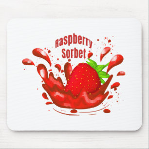 Tapis De Souris Sorbet de framboise