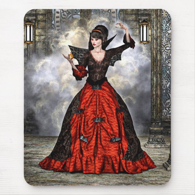 Tapis De Souris Sorcière (Devant)