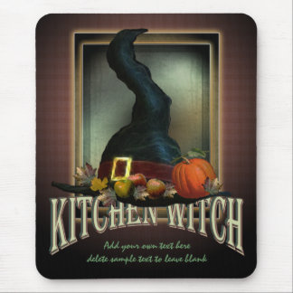 Tapis De Souris Sorcière de cuisine