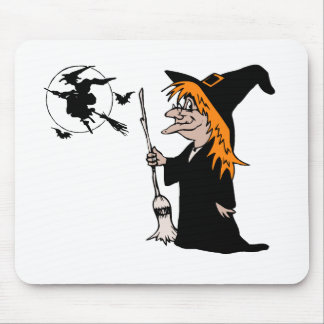 Tapis De Souris sorcière de Halloween