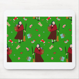 Tapis De Souris sorcière de noël Befana