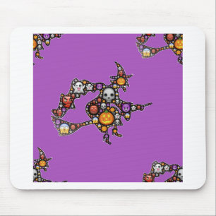 Tapis De Souris sorcière émoji