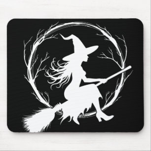 Tapis De Souris Sorcière en vol Mousepad