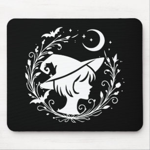 Tapis De Souris Sorcière Pixie Wiccan Magie Halloween