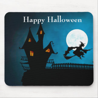 Tapis De Souris Sorcière volante