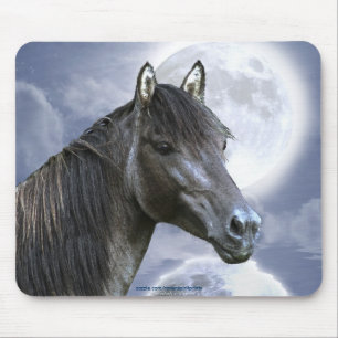 Tapis De Souris Sorraia Espagnol Mustang Stallion Horse & Mousepad