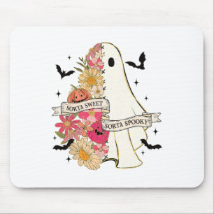Tapis De Souris Sorta sucré Sorta Éffrayante mignonne Floral Fantô