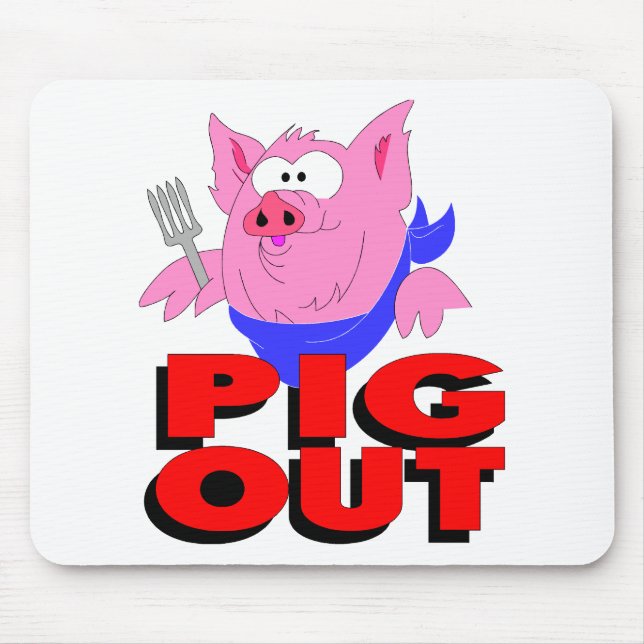 Tapis De Souris sortie de porc (Devant)