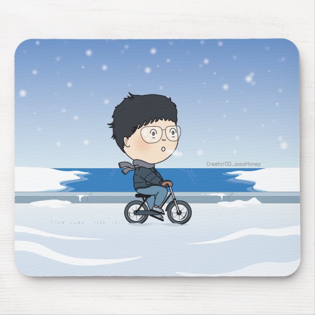 Tapis De Souris sosoMiel(54) hiver (Devant)