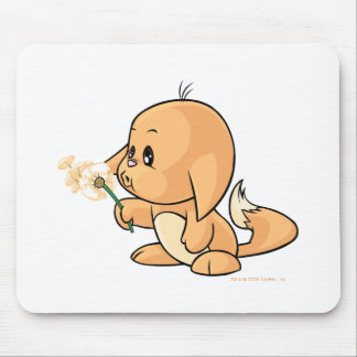 Tapis De Souris Souhait de Kacheek orange