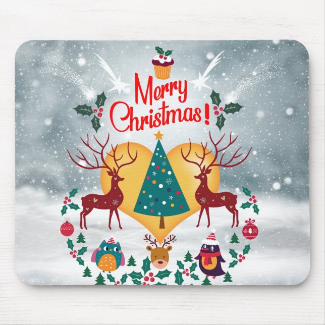 Tapis De Souris Soul de Noël (Devant)