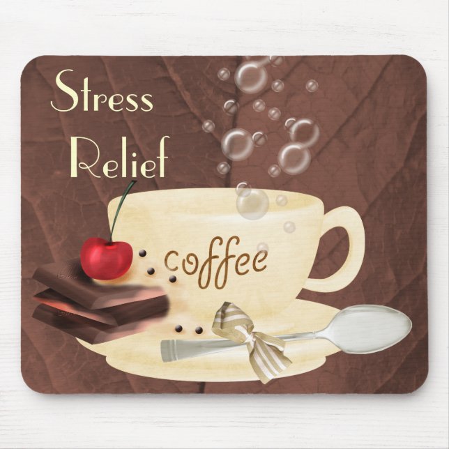Tapis De Souris Soulagement du stress Mousepad (Devant)