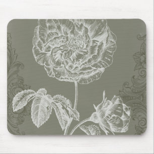 Tapis De Souris Soulagement floral I