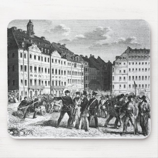 Tapis De Souris Soulèvement à Dresde (Devant)
