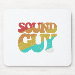 Tapis De Souris Sound Guy Music Band Audio Engineer DJ Job Gift