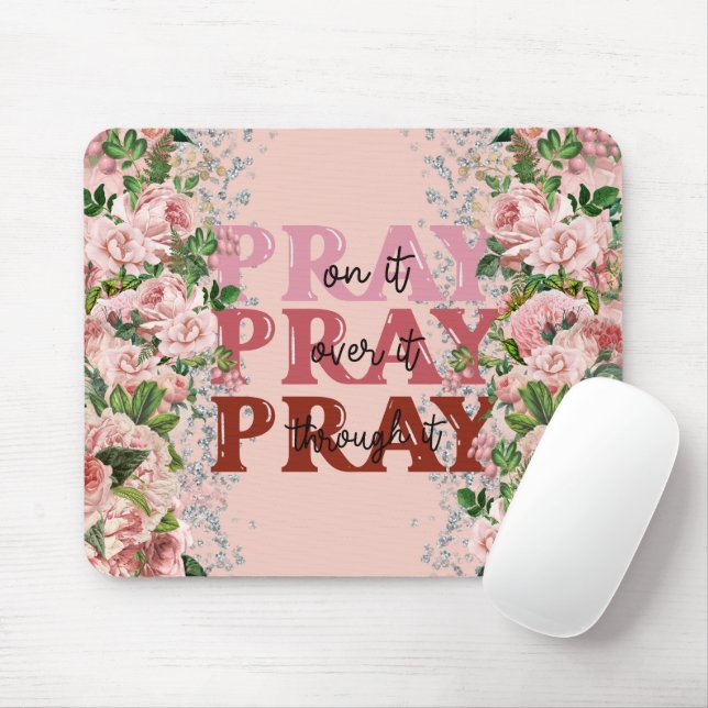 Tapis De Souris source d'inspiration Bible chrétienne Verse (Avec souris)