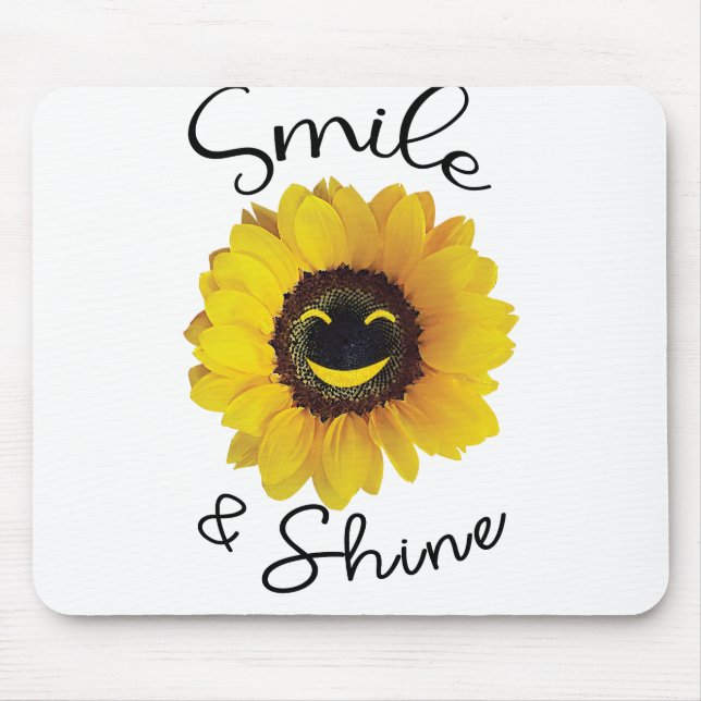 Tapis De Souris Sourire et briller (Devant)