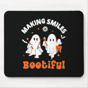 Tapis De Souris Sourires Botiful Ghost Dentist Dent Halloween Dent