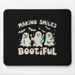 Tapis De Souris Sourires Botitieux Halloween Dentiste Fantôme Dent