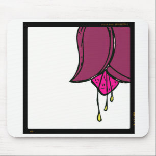 Tapis De Souris Souris à fleurs de tulipe