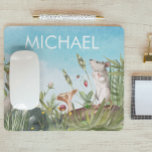 Tapis De Souris Souris aquarelle en champ Cottagecore<br><div class="desc">Cette conception peut être personnalisée dans la zone fournie en modifiant la photo et/ou le texte. Vous pouvez également le customiser en cliquant sur Personnaliser ce Modèle, puis en choisissant l'option cliquer pour customiser et supprimer ou modifier la couleur de l'arrière - plan, ajouter du texte, modifier la couleur ou...</div>