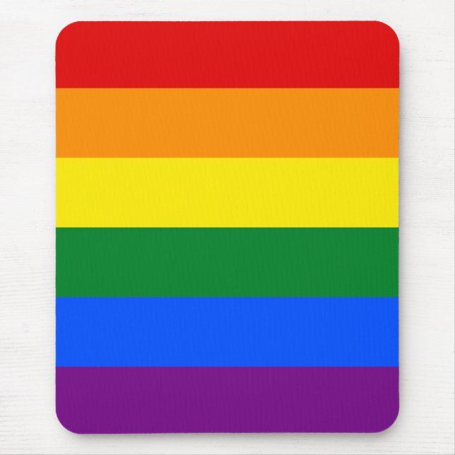 Tapis De Souris Souris arc-en-ciel (Devant)