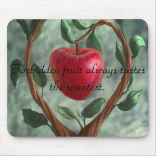 Tapis De Souris Souris aux fruits interdites