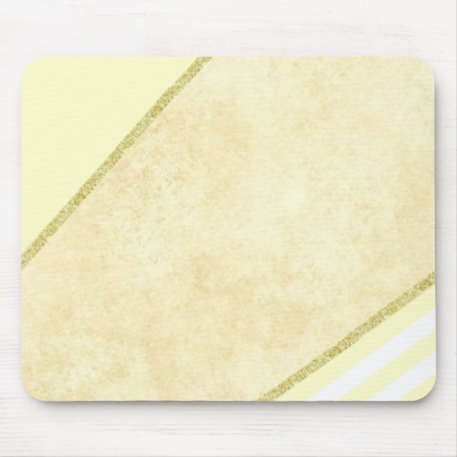 Tapis De Souris Souris Beige Or ! (Devant)