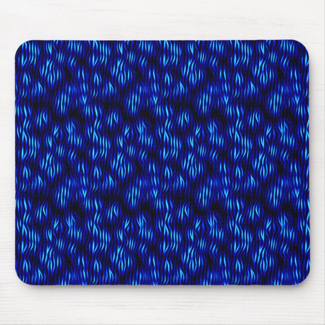 Tapis De Souris Souris bleu Shimmer (Devant)