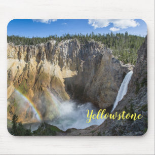 Tapis De Souris Souris Chutes Pad-Yellowstone
