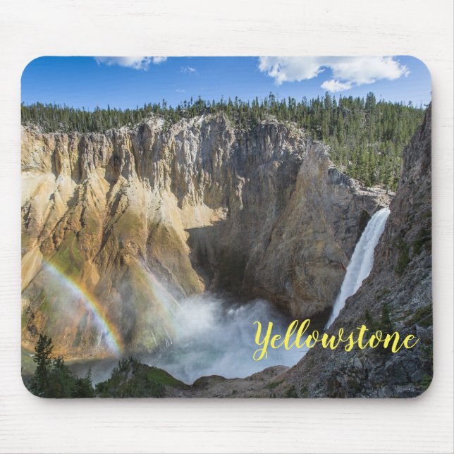 Tapis De Souris Souris Chutes Pad-Yellowstone (Devant)