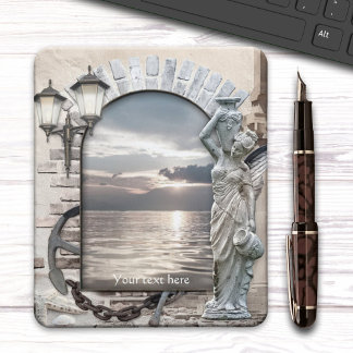 Tapis De Souris Souris classique italien de conception nautique