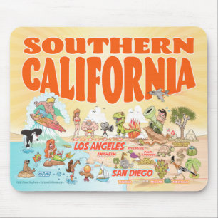 Tapis De Souris Souris de Californie du Sud