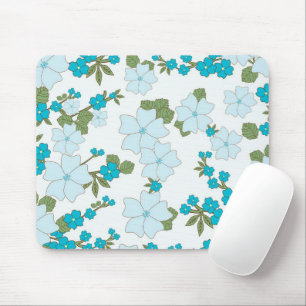 Tapis De Souris Souris de collection de fleurs de printemps