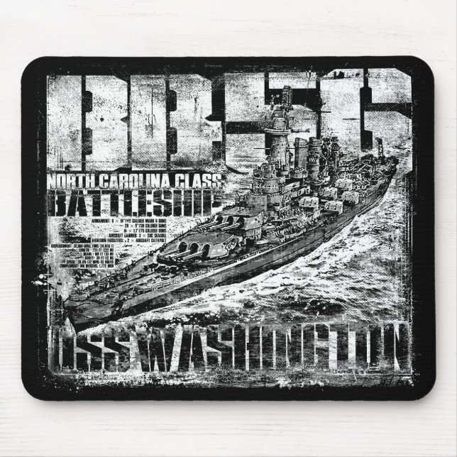 Tapis De Souris Souris de combat Washington (Devant)