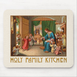 Tapis De Souris Souris de cuisine de la Sainte Famille