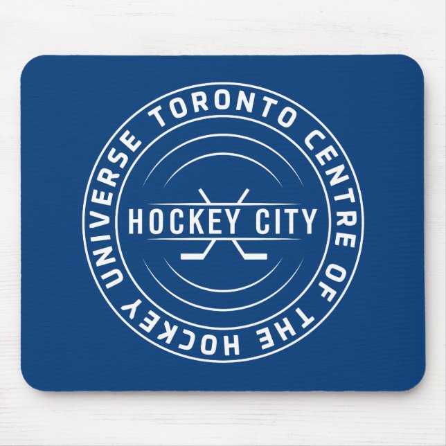 Tapis De Souris Souris de hockey de l'univers de Toronto (Devant)