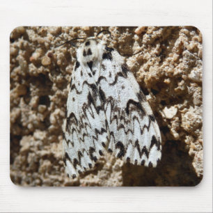 Tapis De Souris Souris de la souris de papillon noir