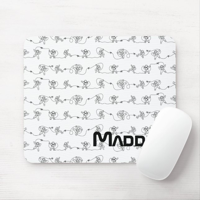 Tapis De Souris Souris de l'astronaute (Avec souris)