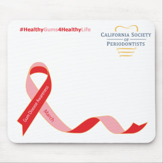 Tapis De Souris Souris de sensibilisation à la maladie de gencive