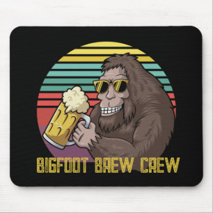 Tapis De Souris Souris de souris Bigfoot Brew Crew