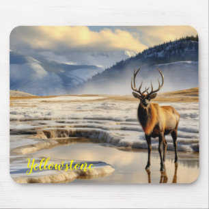 Tapis De Souris Souris de Yellowstone Elk