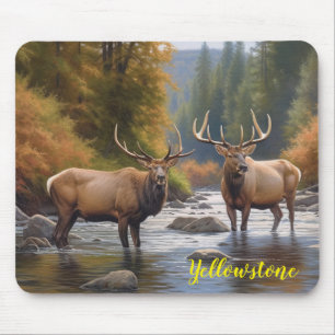 Tapis De Souris Souris de Yellowstone Elk