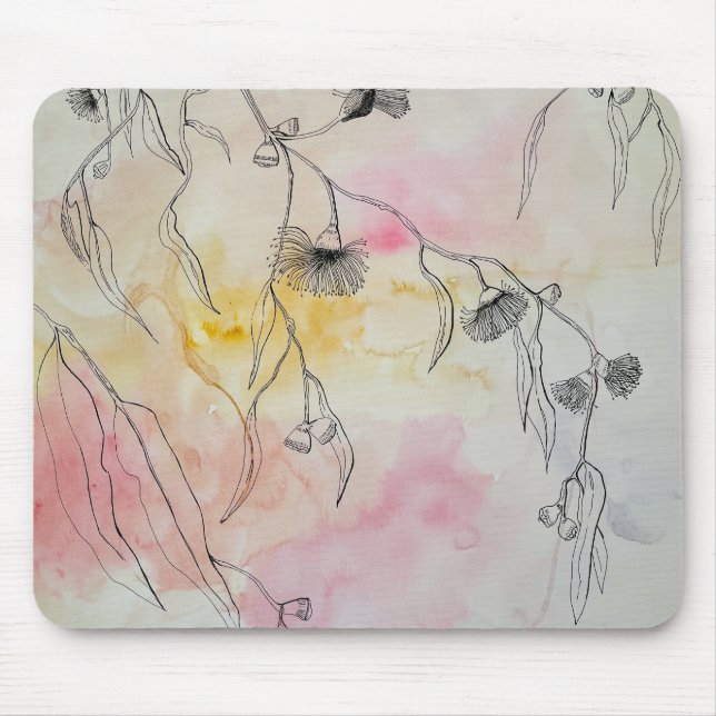 Tapis De Souris souris dessinée par Laurie Deneux (Devant)